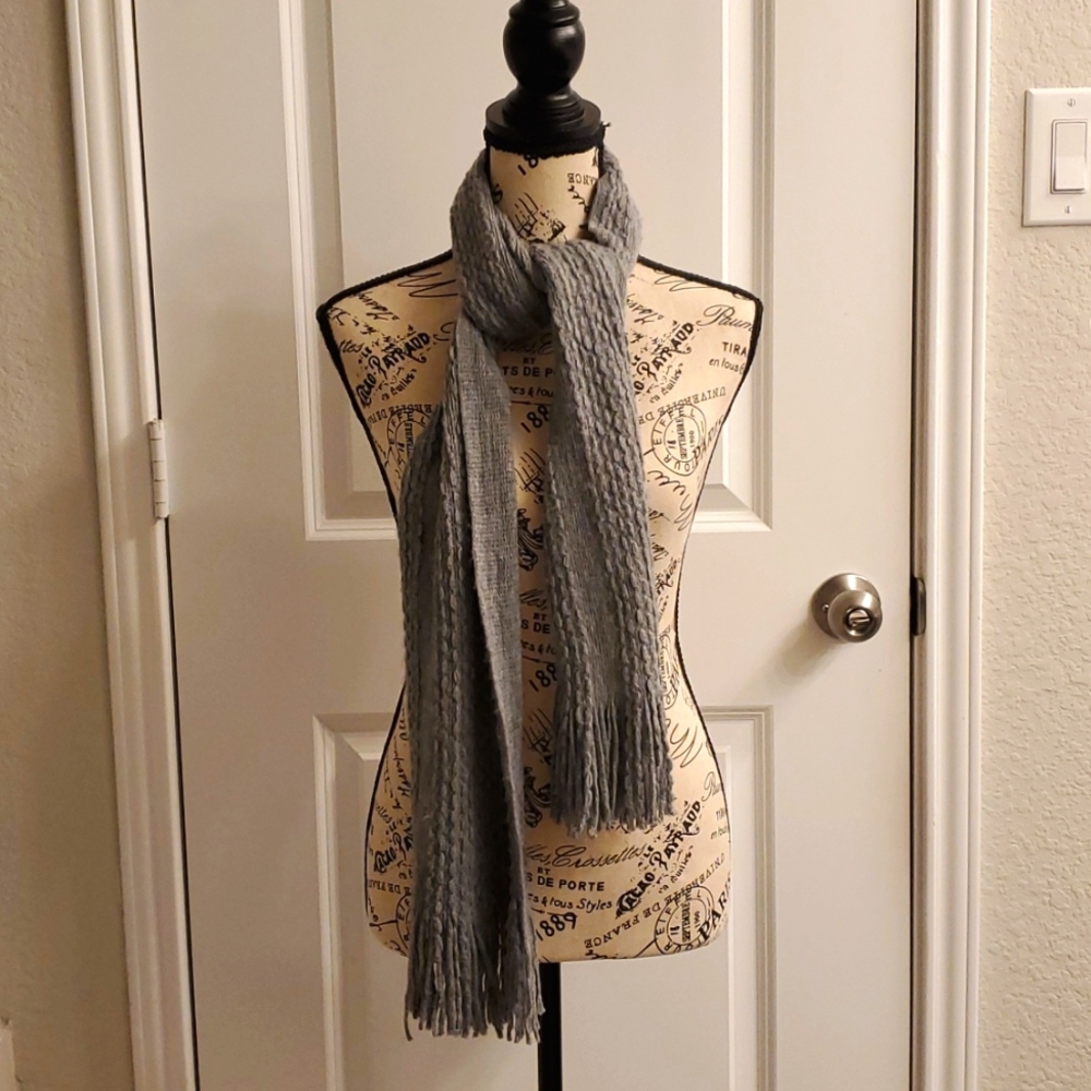 New York & Company, Gray, Coldweather Scarf